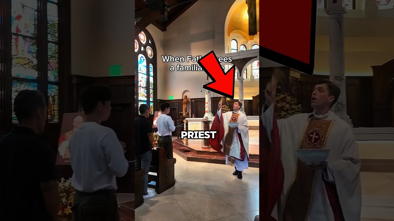 The Priest Blessed the Entire Internet! 😳🙏