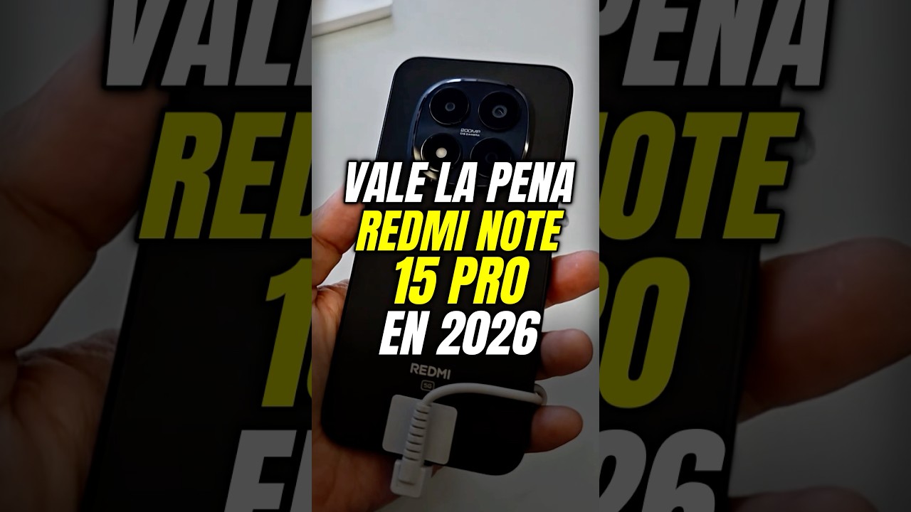 Vale la pena el Redmi Note 15 Pro en 2016 #tech #tecnologia #celulares #redmi #redminote15pro