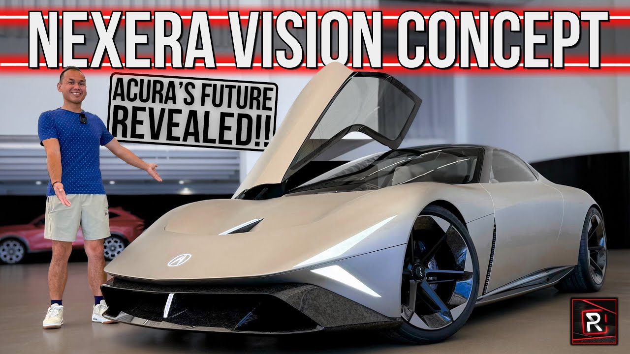This Concept Could Be Acura's Next NSX! | Acura NEXERA Vision Concept | Detailed First Look