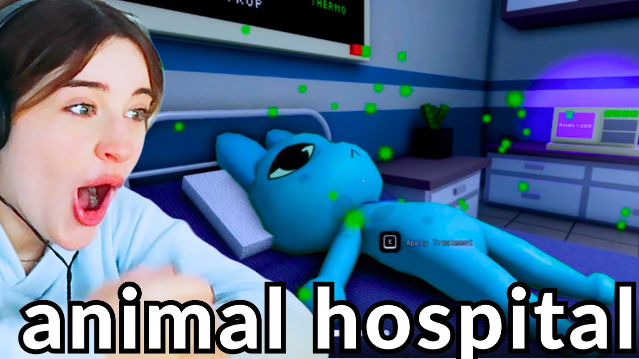 We played viral game ANIMAL HOSPITAL (it got WILD) Gaming w/ The Norris Nuts