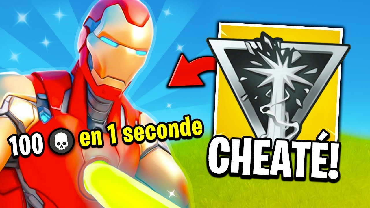 100 KILLS EN 1 SECONDE AVEC L’UNIBEAM D’IRON MAN!🔥 LE MEILLEUR DE FORTNITE #252