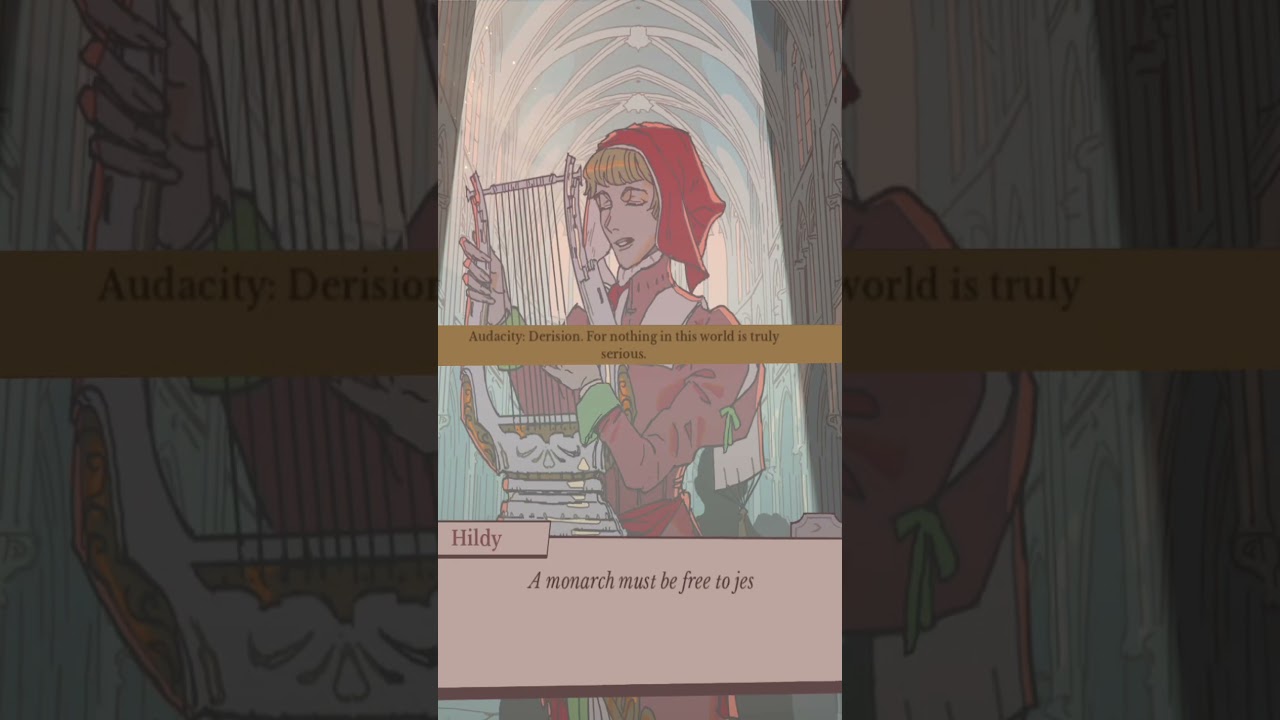This game actually serenades you based on your choice              #indiegames #newgame #gamingnews