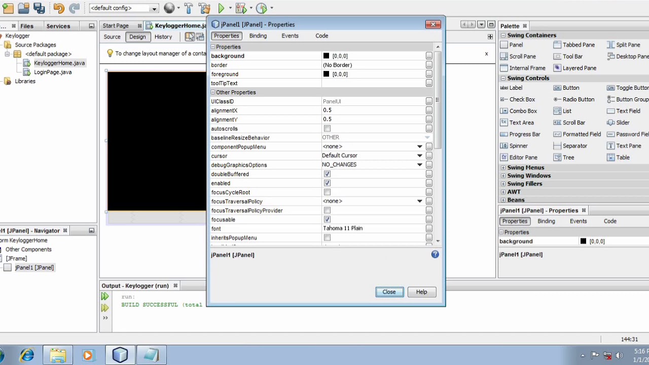 HOW TO MAKE A KEYLOGGER WITH JAVA SWING - PART 2