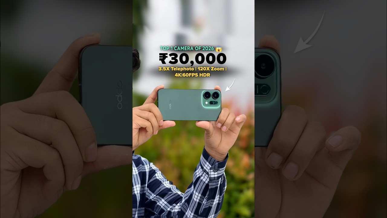Best Camera Phone under ₹30,000 in 2026 | 120X Zoom & 4K@60fps OIS HDR