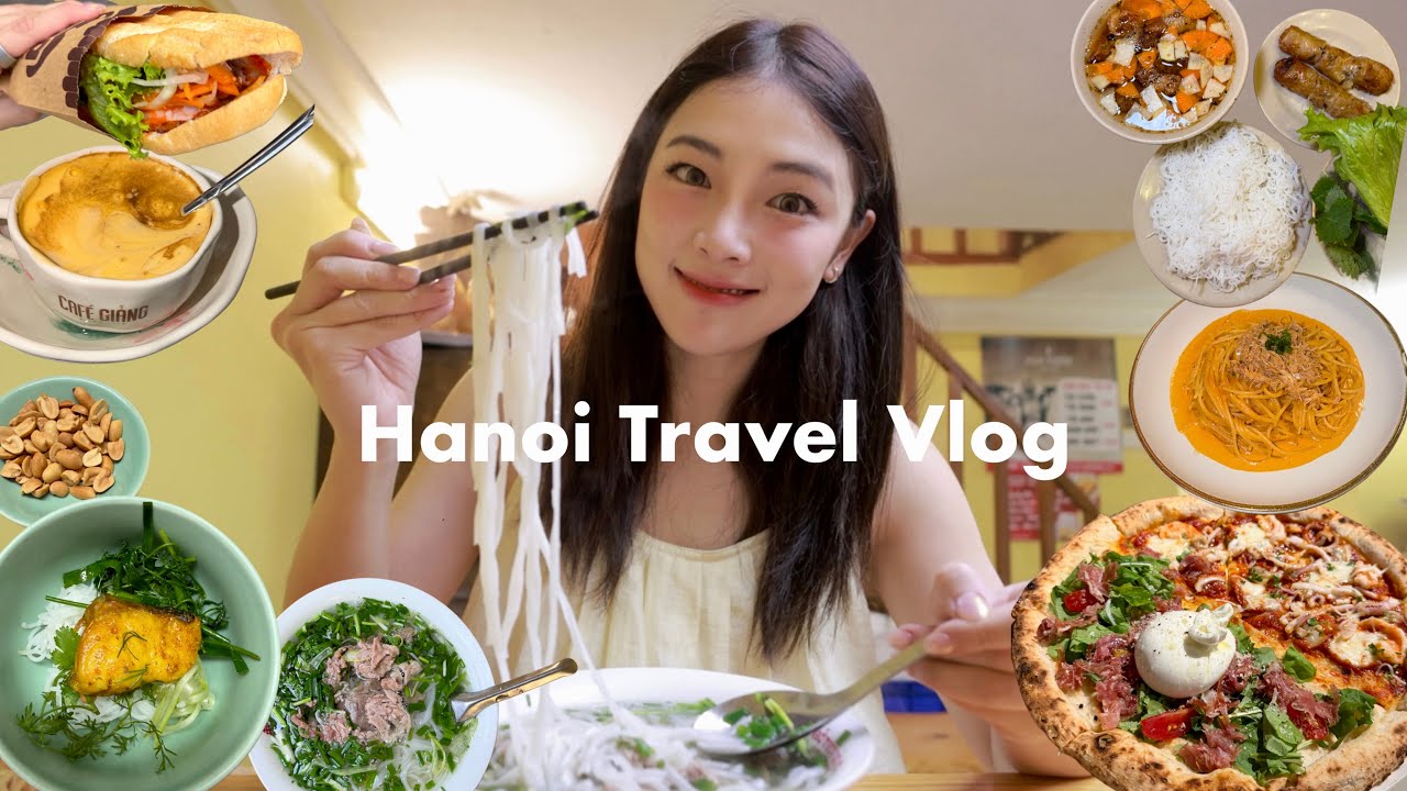 Hanoi Travel Vlog | 一个人来游越南啦 | 老城区探店与河内大停电？！ | Solo Diary | eng sub