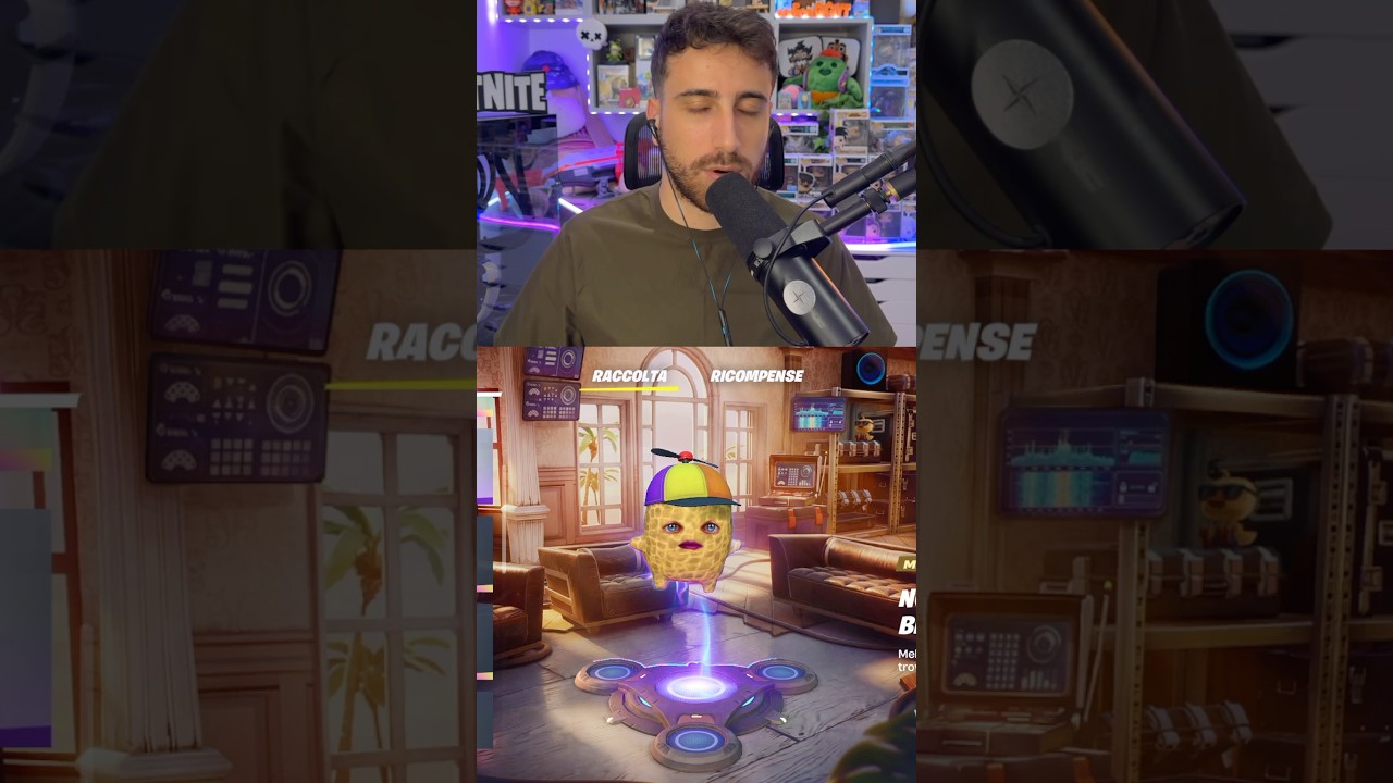 Ecco lo SPIRITELLO NOCCIOLINA BRUCIATA! *RARISSIMO* #shorts Fortnite ITA!