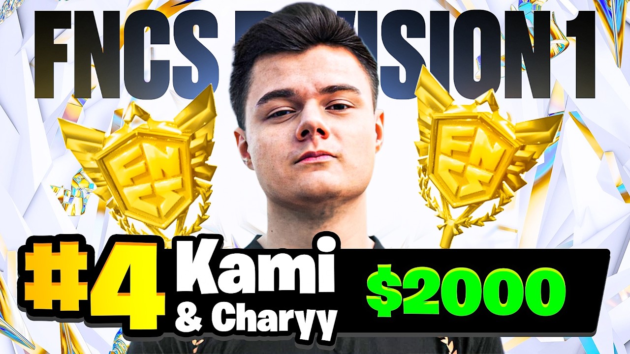 4 MIEJSCE na FINAŁACH FNCS DYWIZJA 1 w Fortnite (2,000$)