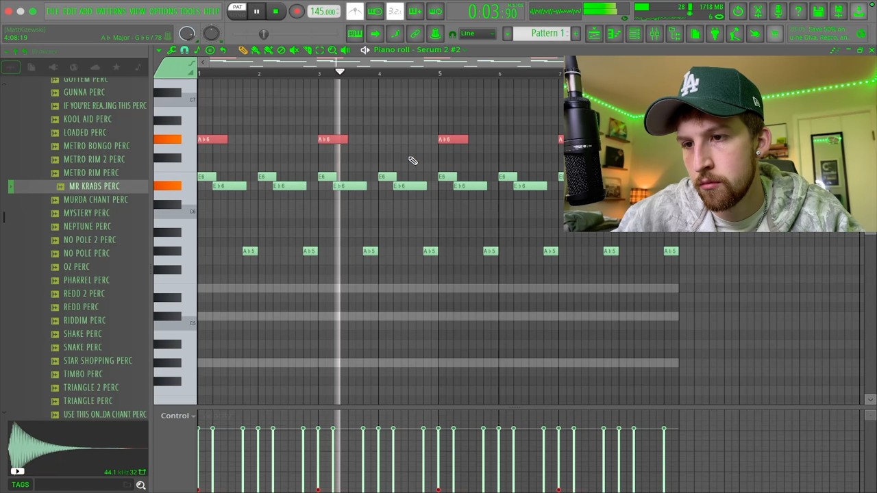 making a crazy beat for playboi carti