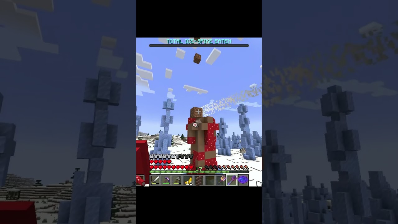 Minecraft, aber ich kann Biome essen #minecraft #minecraftchallenge #minecraftsurvival