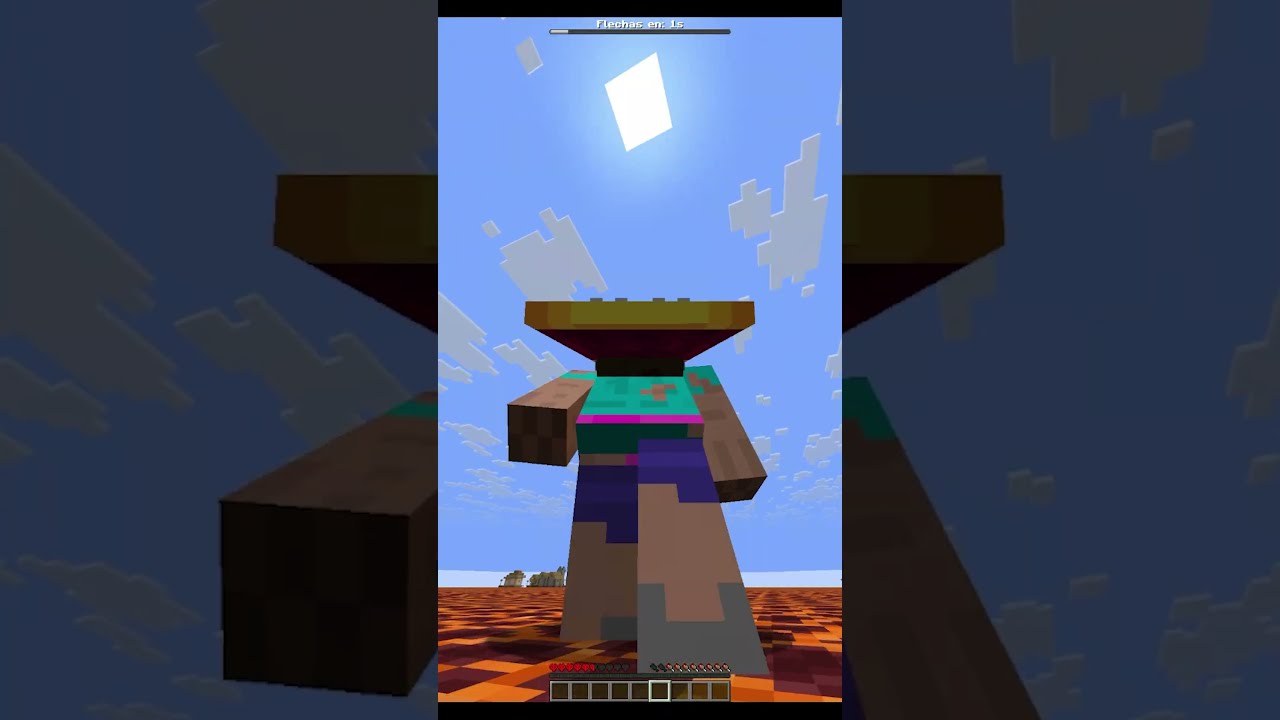Nos savló el barco #minecraft #minecraftshorts #humor #humorviral #hierro #mods #reto #eda