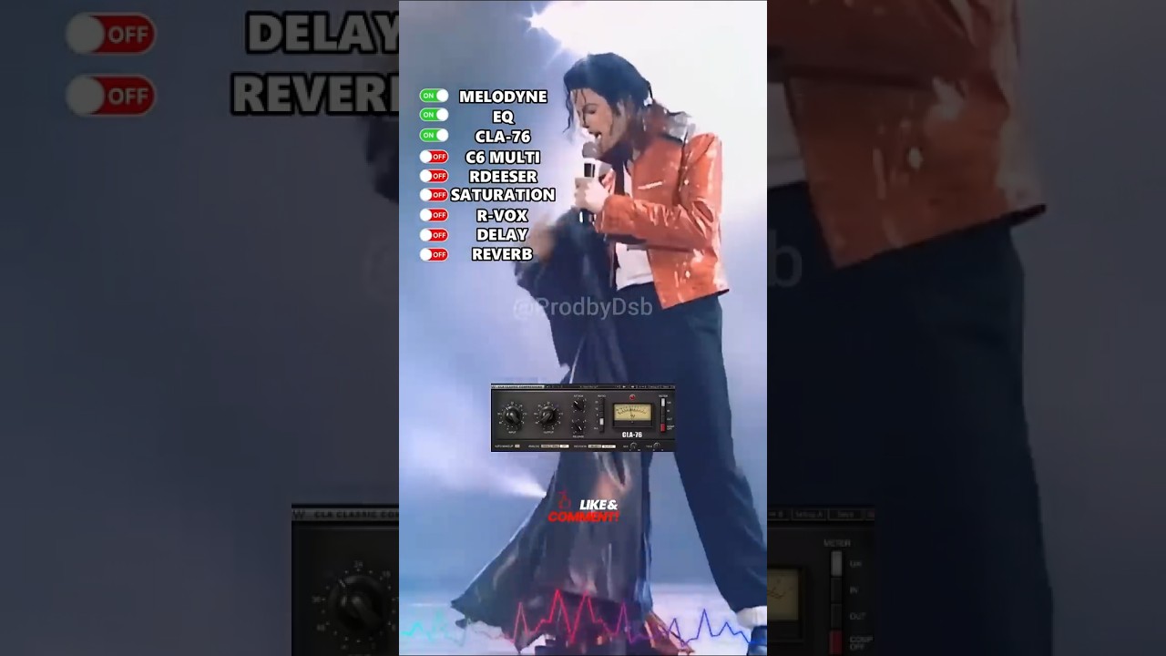 Vocal Chain Idea for @MichaelJackson  #acapella #beatit #michaeljackson #autotune