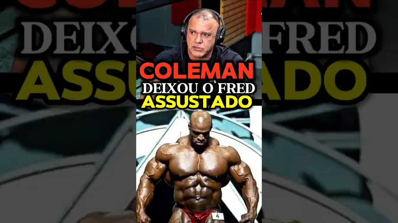 O DIA QUE RONNIE COLEMAN ASSUSTOU O FRED #bodybuilding  #ronniecoleman #olympia #shorts