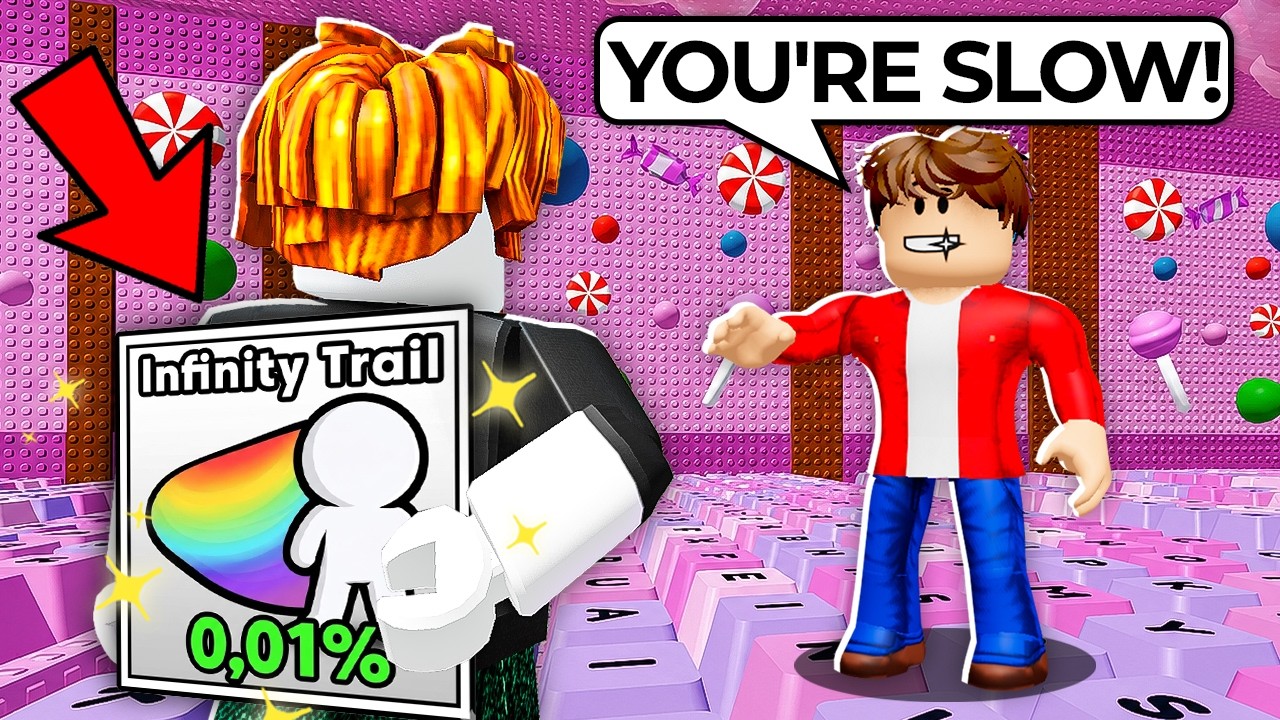 I Pretended to be a NOOB, Then Used 0.01% INFINITY TRAIL..