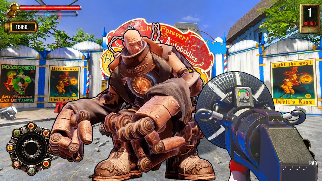 BIOSHOCK INFINITE ZOMBIES "EL MEJOR MAPA DEL AÑO CON EASTER EGG IMPRESIONANTE" | BLACK OPS 3 ZOMBIES