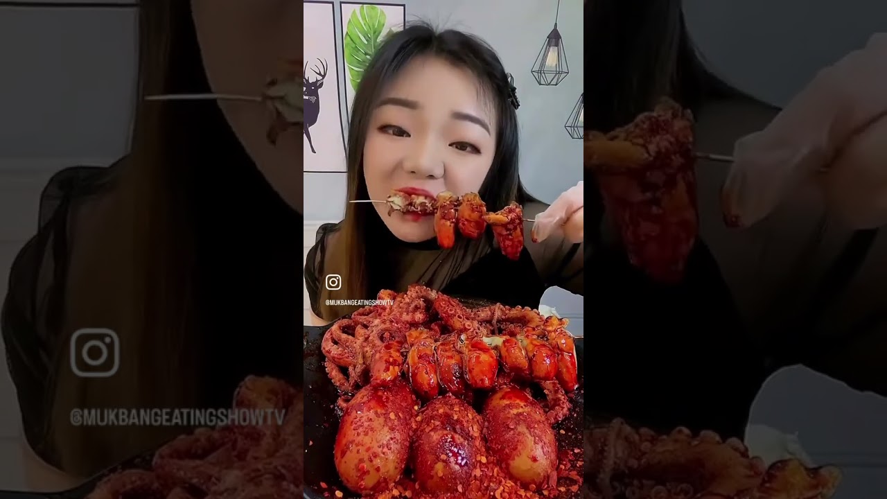 fast eating So Yummy eating spicyfood#asmr #mugbang #makanpedas #delicious #spicy #noodle #eating #s