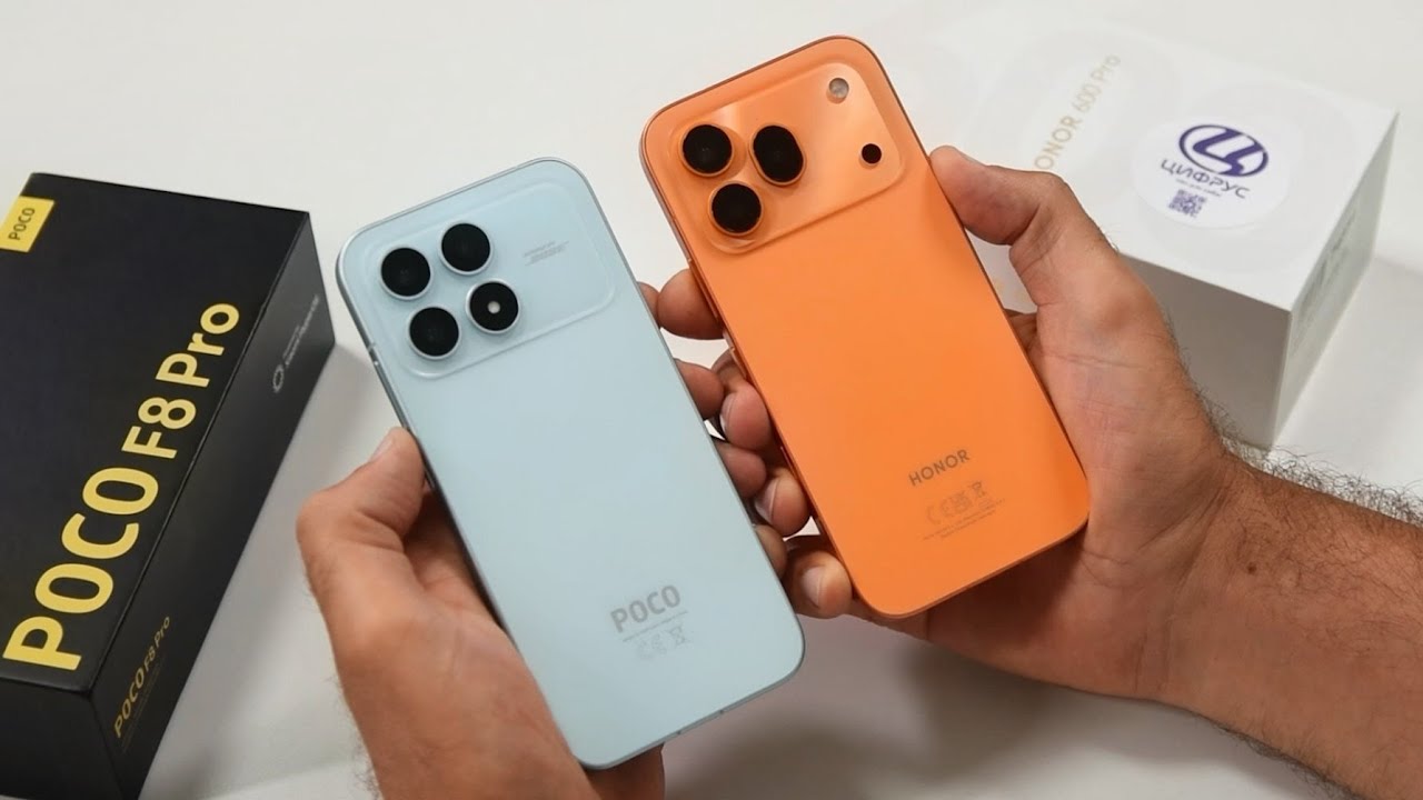 HONOR 600 Pro против POCO F8 Pro / Арстайл / 