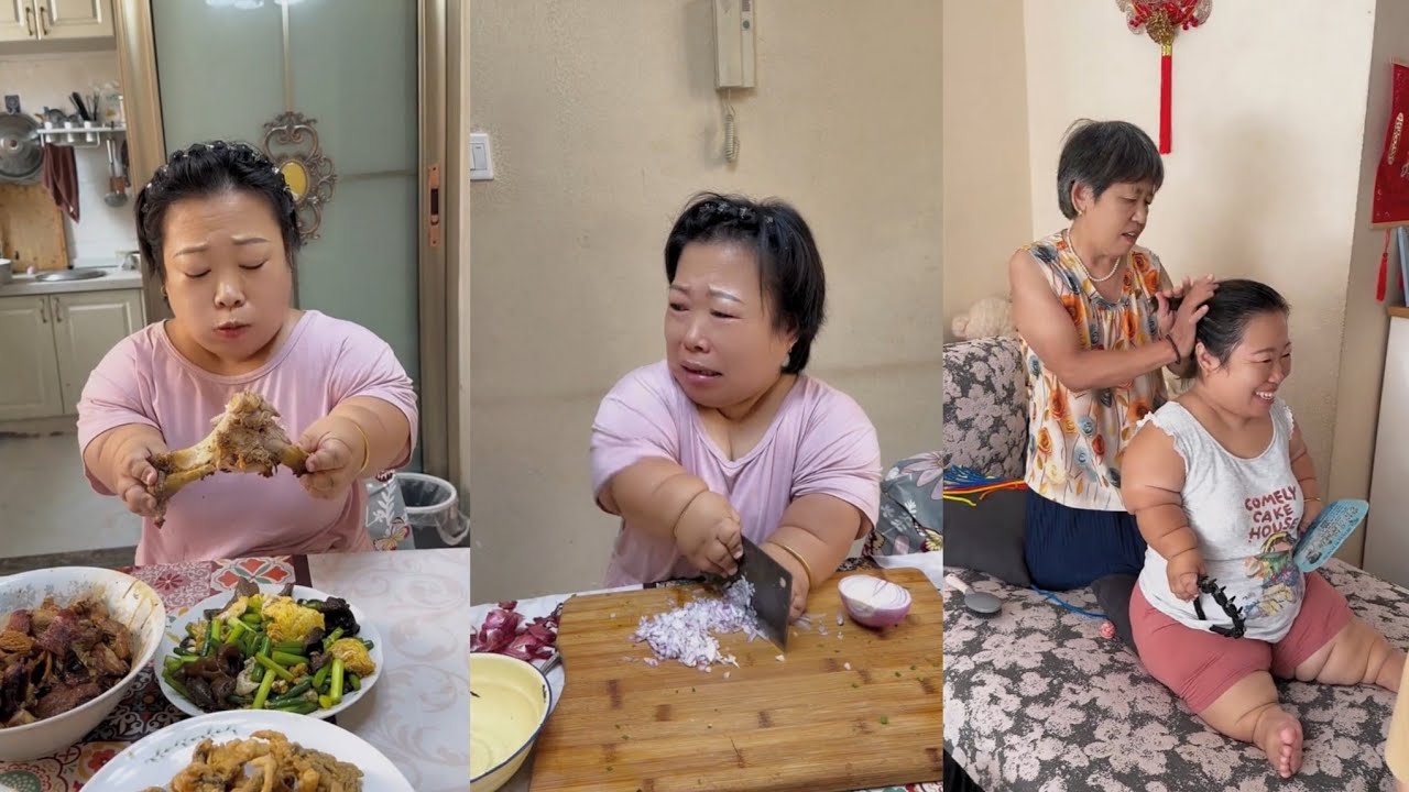 Mom's Funny Cooking & Family Moments ❤️ Daily Life Vlog