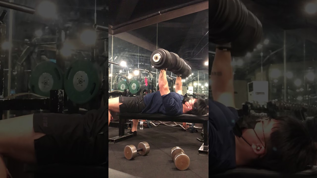 덤벨프레스 40kg