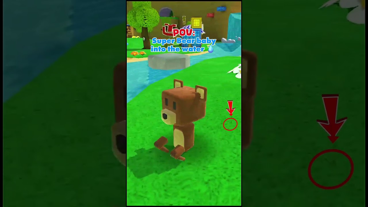 Not a two-bit bear😂 #superbearadventure#shortvideo #shorts #viral #youtubeshorts #gaming