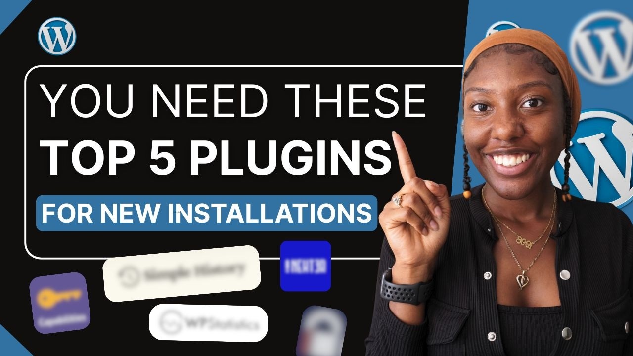 My TOP 5 WordPress Plugin Recommendations for New Installations