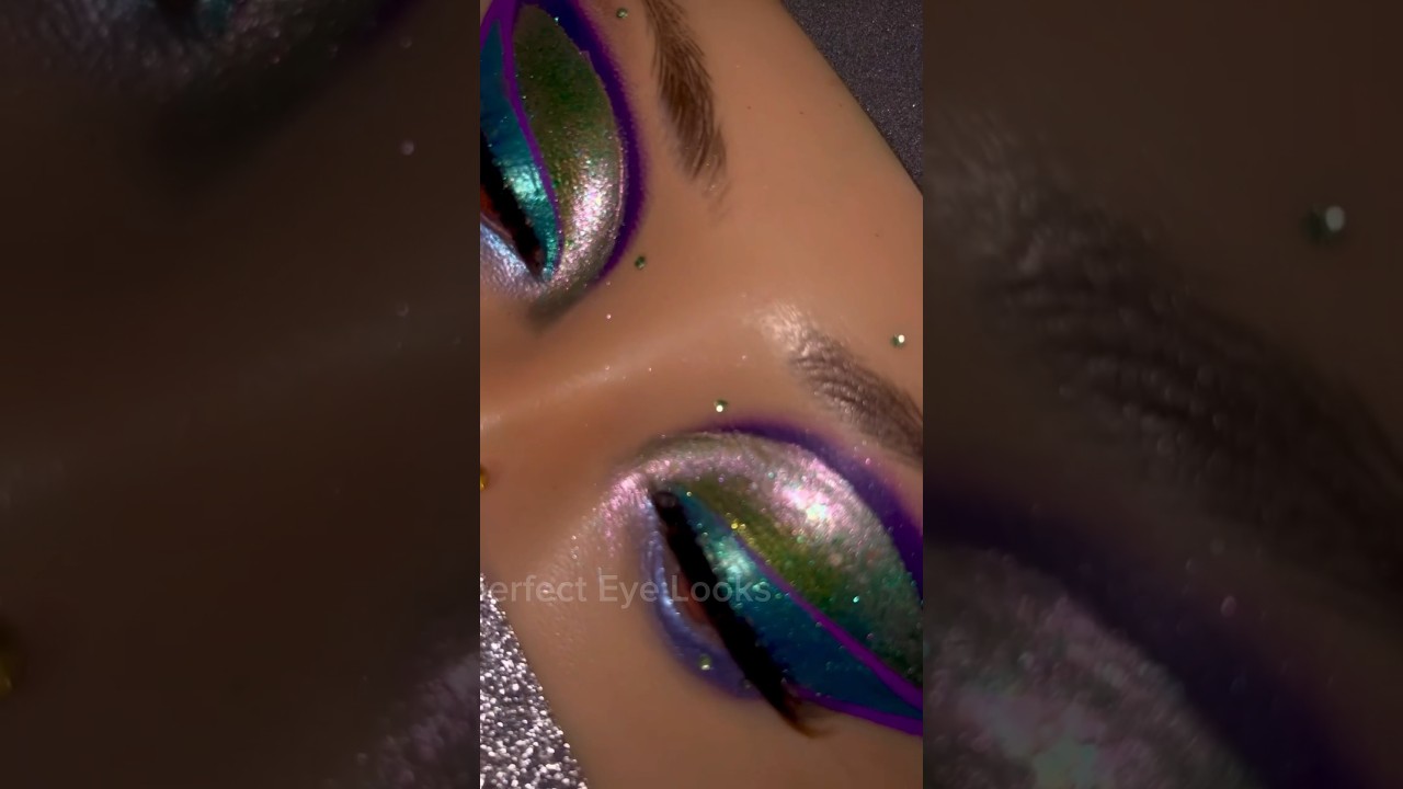 Colour Full Eye Looks || #makeup #eyemakeup #shorts #viral #tutorial