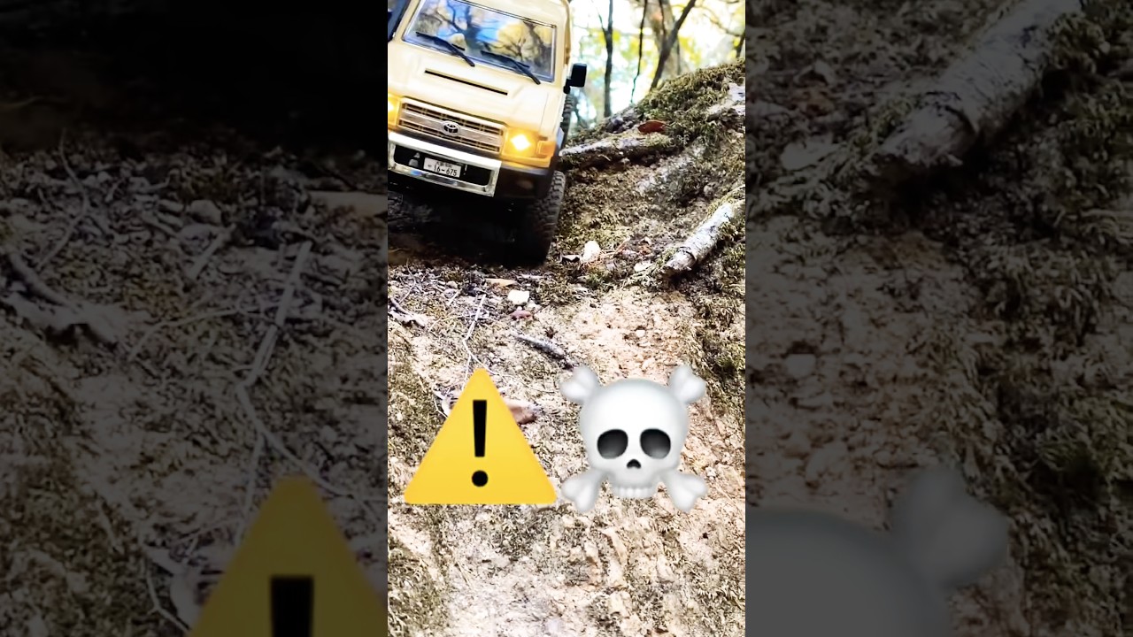 Bye bye 👋 MN82 accident ☹️ #mn82 #rccrawler #shorts