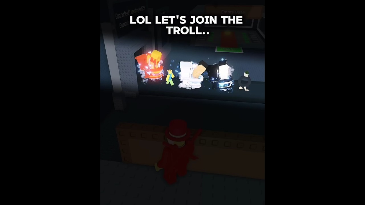Trolling the Troller #roblox #brainrot #robloxgames