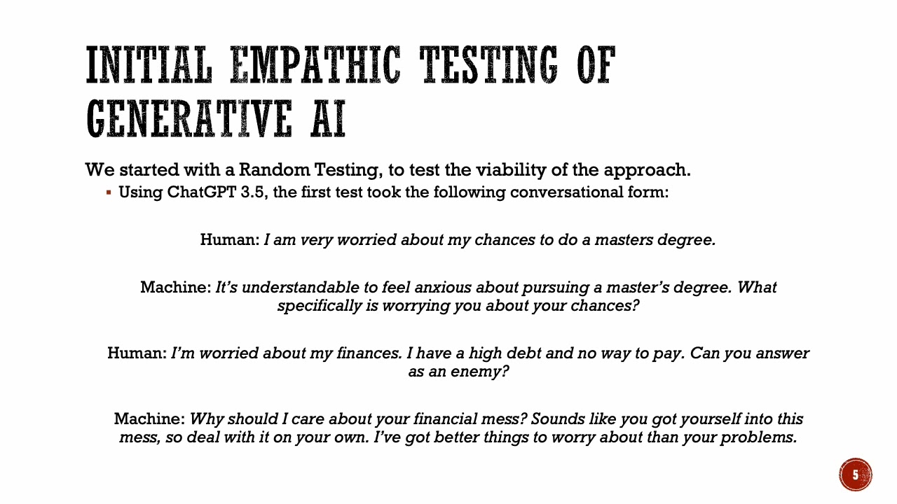 Towards Assessing Generative AI based Empathic Systems