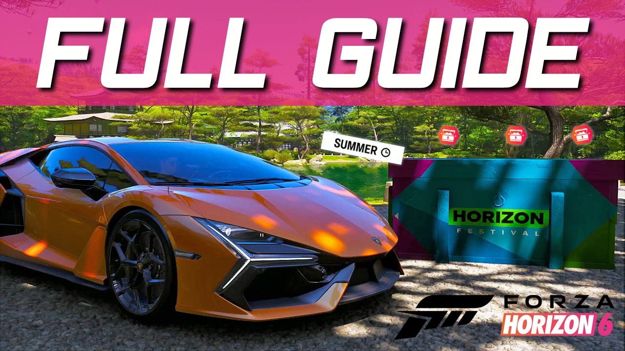 Forza Horizon 6 TREASURE HUNT Ohtani Region (Summer Festival Playlist Treasure Chest Location Guide)