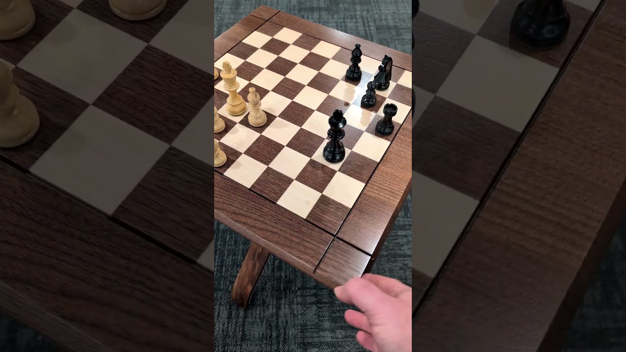 Signature Chess Table - a Rotating Surface