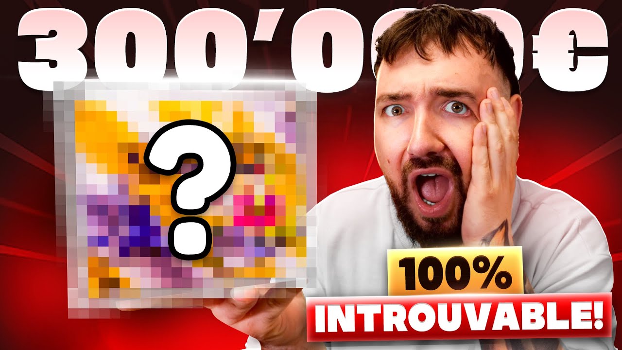 300 000€ LA DISPLAY POKÉMON LA PLUS RARE DE FRANCE !