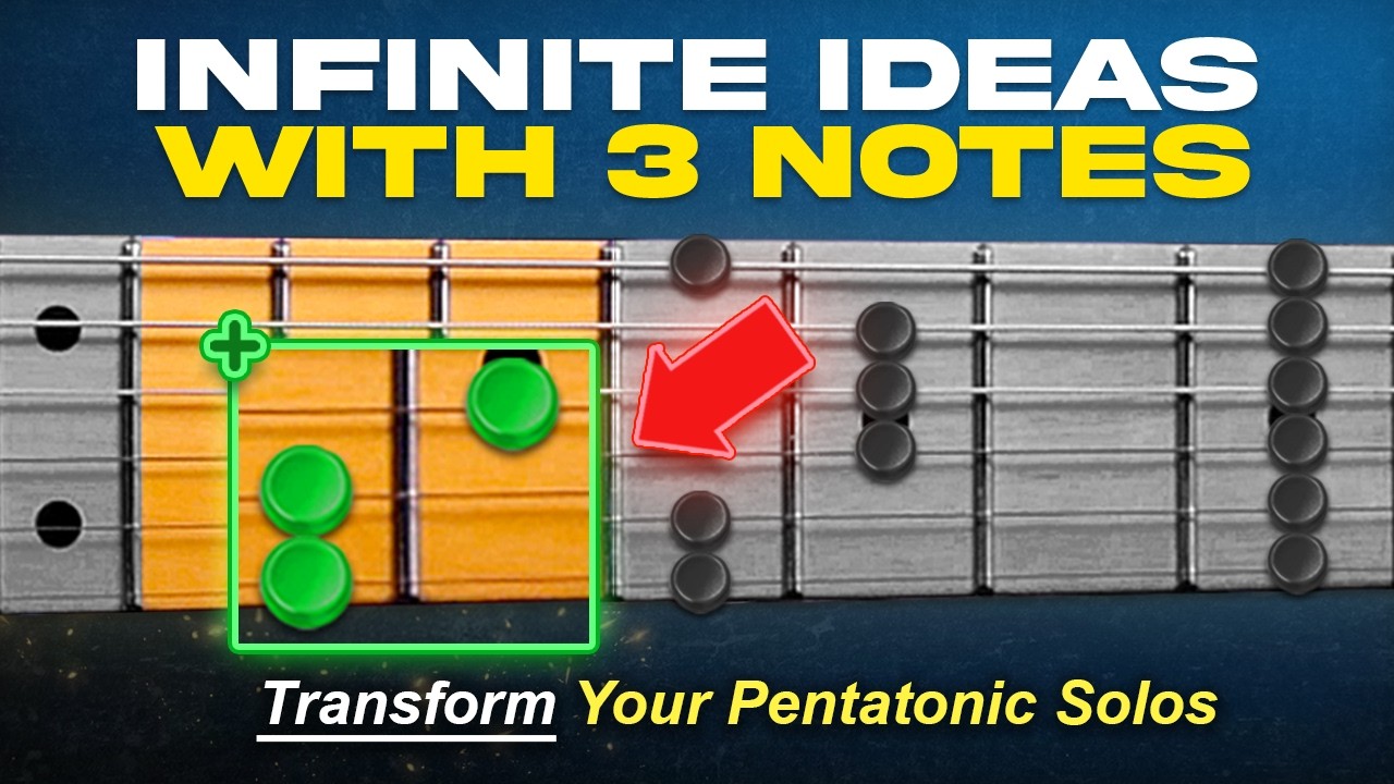 Only 3 Notes — But Your Solos Will Sound 10x More Impressive