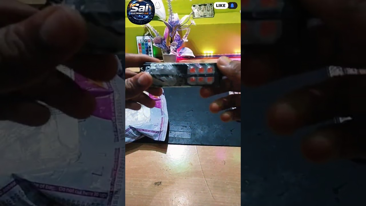 Police light💡unboxing🛠️#experimnent#seelectronicshub