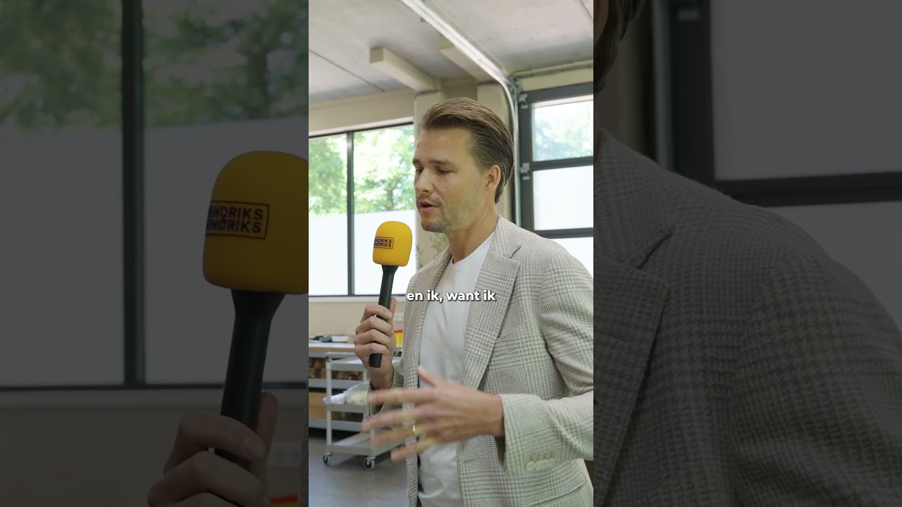Hij verkocht zijn bedrijf voor 75 miljoen euro.