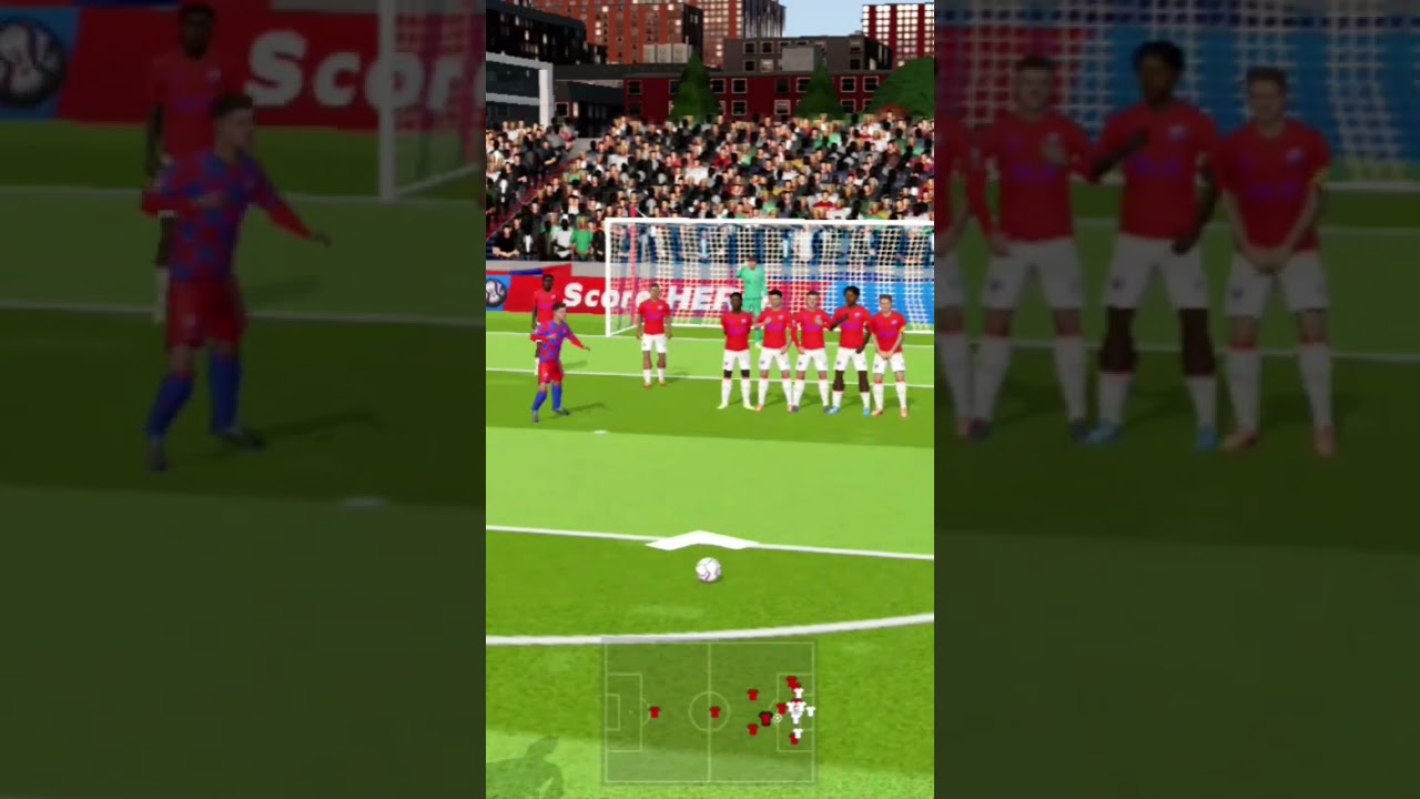 FREE KICK #fifa #dls26 #football #viral #viralvideo