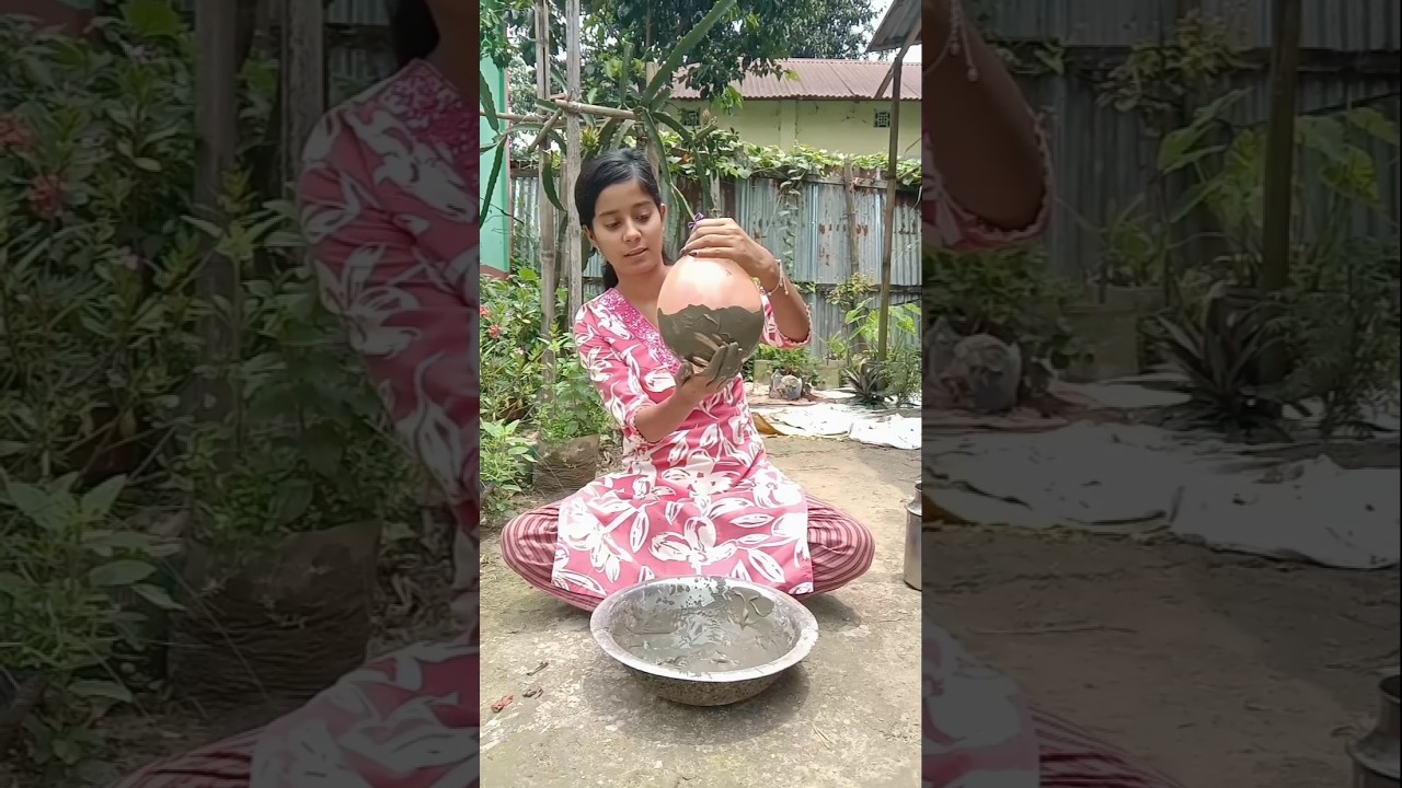 video ke chakkar me cement kha liya🤮 #shorts #top #gardening #flowers