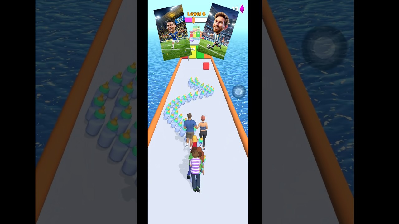 Family running #shorts #game #gameplay