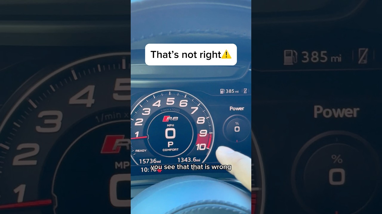 I thought R8s were reliable😫 #audir8 #transmission #v10 #tune #supercar