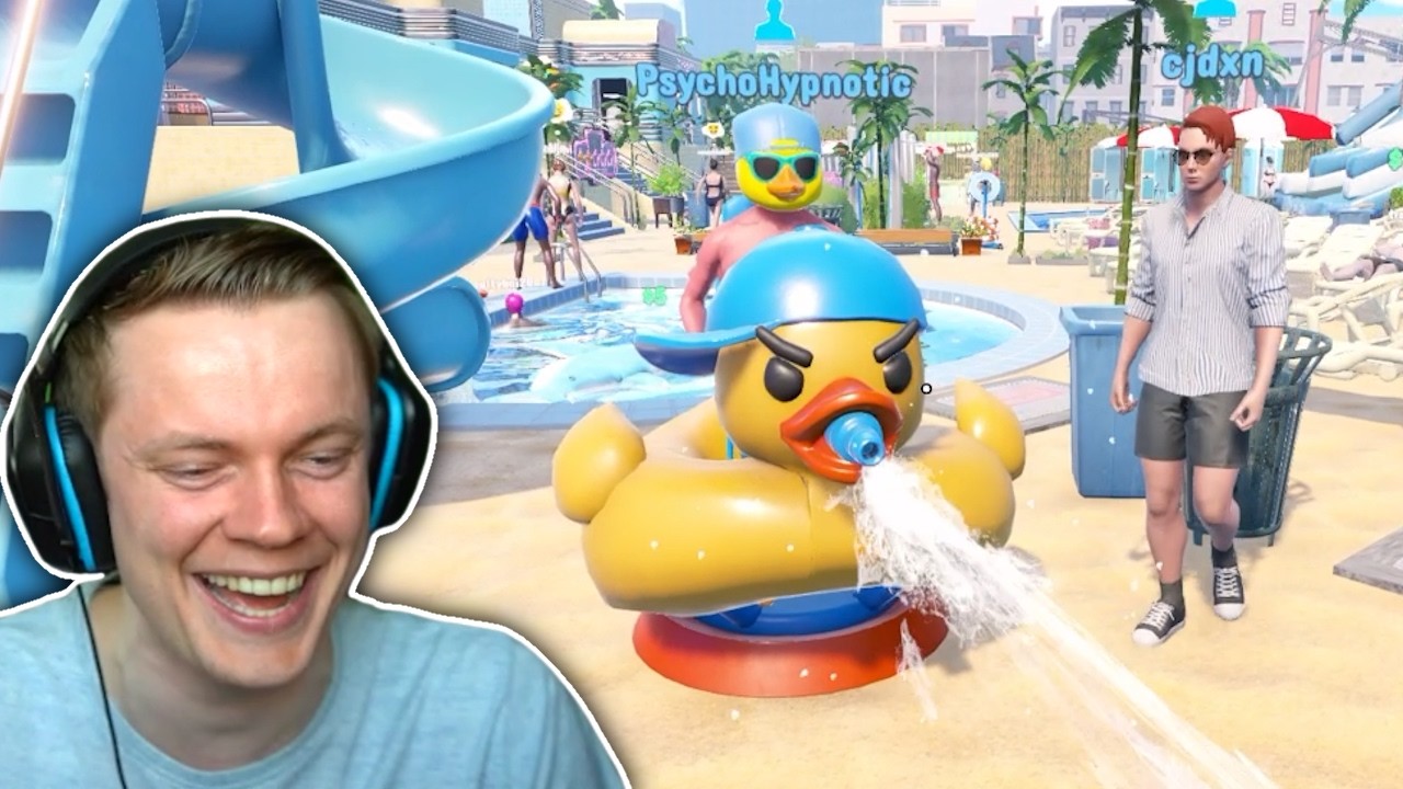 Waterpark Simulator is EVEN BETTER with Multiplayer