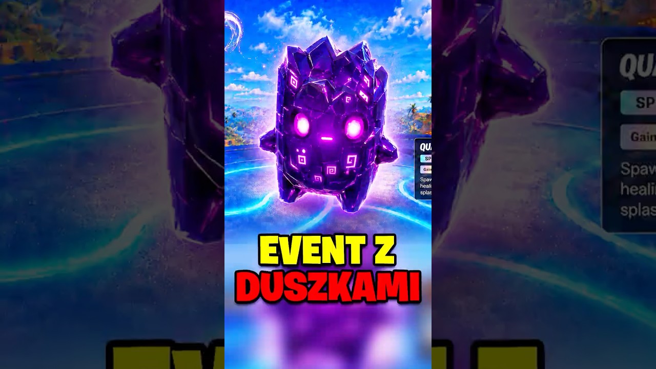 EVENT DUSZKÓW JUŻ DZISIAJ w FORTNITE! #shorts