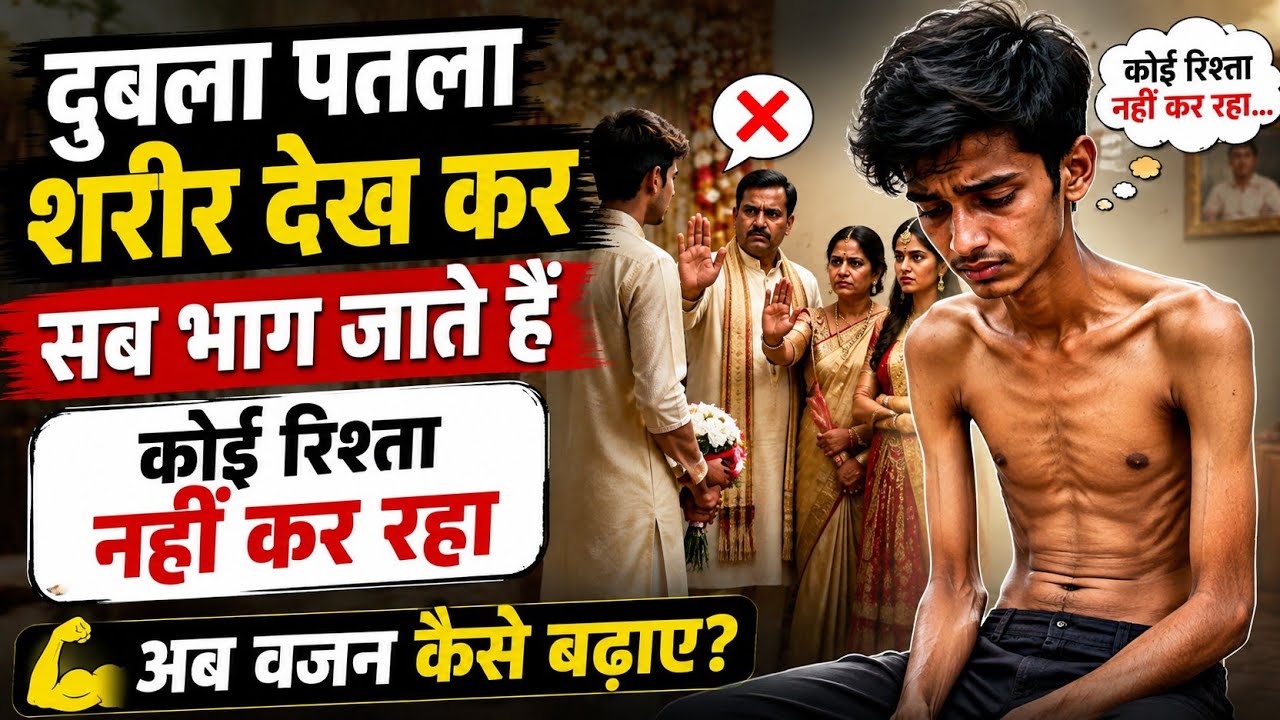 दुबला पतला शरीर देख कर कोई नहीं करता रिश्ता, कैसे बढ़ेगा वजन | best mass gainer for weight gain |