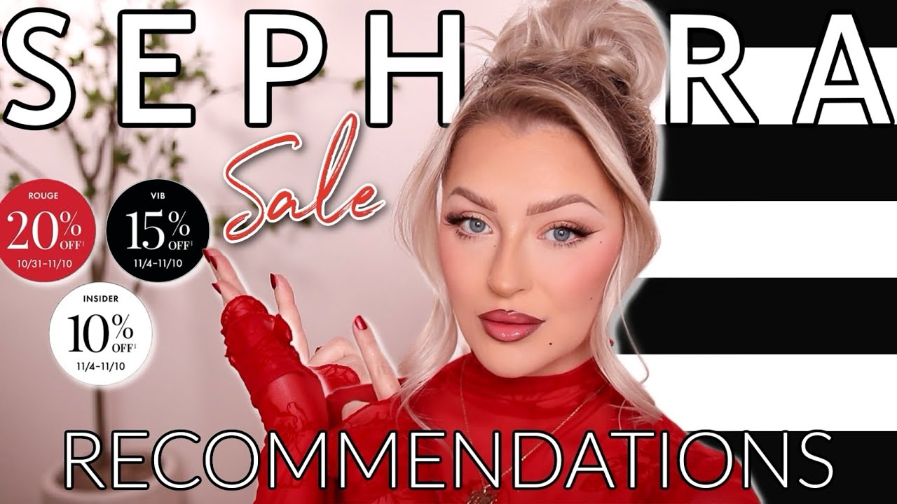 SEPHORA SALE RECOMMENDATIONS! HOLIDAY 2025!