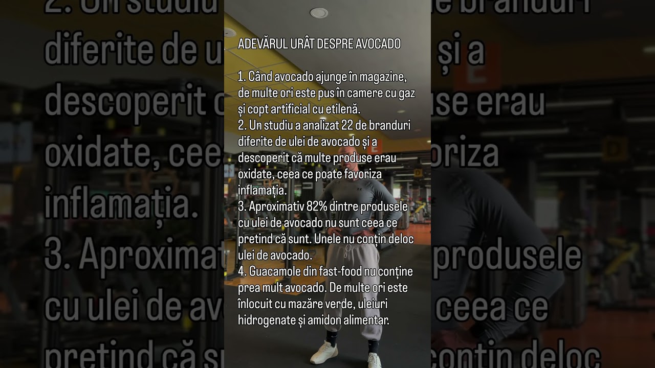 ADEVĂRUL URÂT DESPRE AVOCADO #avocado #health #bodybuilding #gym