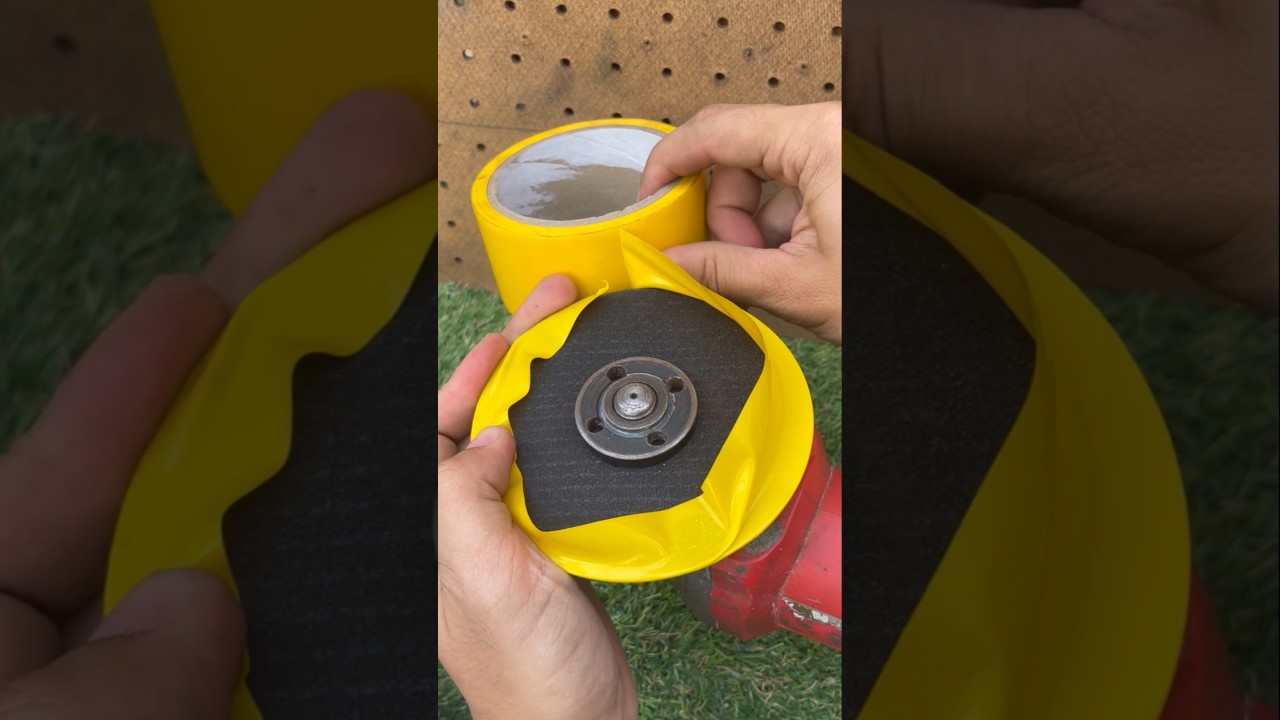 Now removing the disc is fast and effortless #WorkshopHack #DIYProjects #CreativeFixes