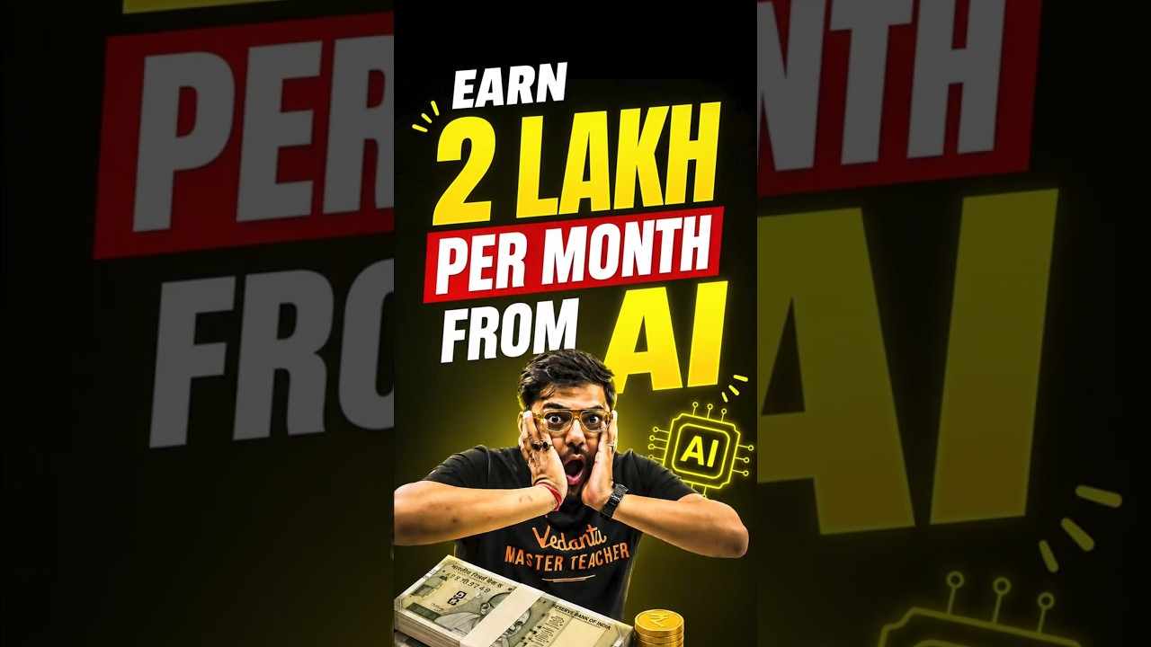Earn 2 Lakh Per Month Online With AI in 2026 😱#shorts #ai #aitools