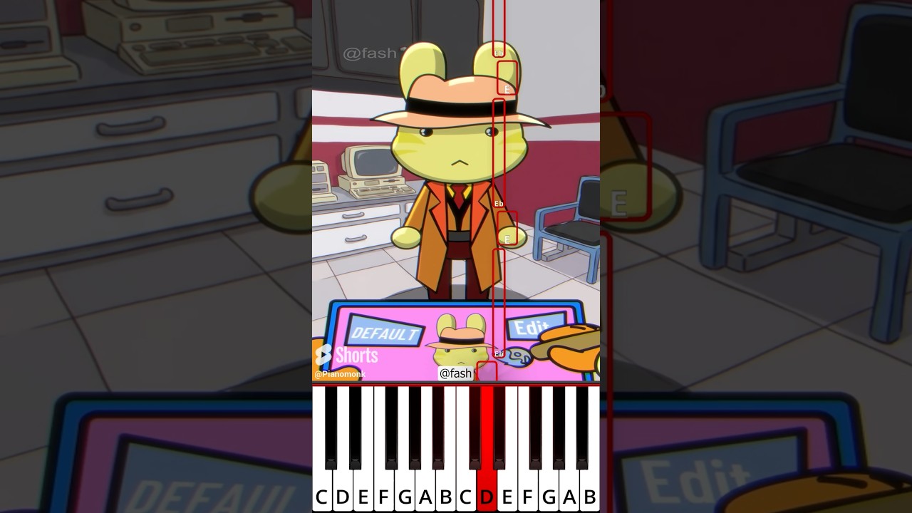 Intern Redesign | Animal hospital Anomaly (@fash) - Octave Piano Tutorial