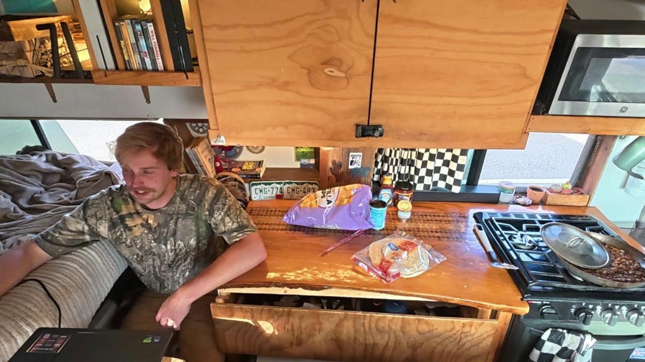 Van Life Cooking FAIL - LIVE - Tacos!