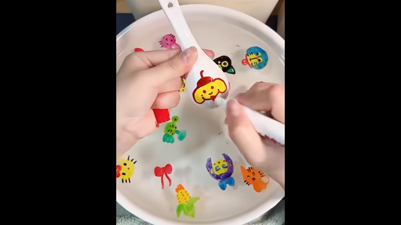 Satisfying Floating Marker Art Live Replay | Water Doodles