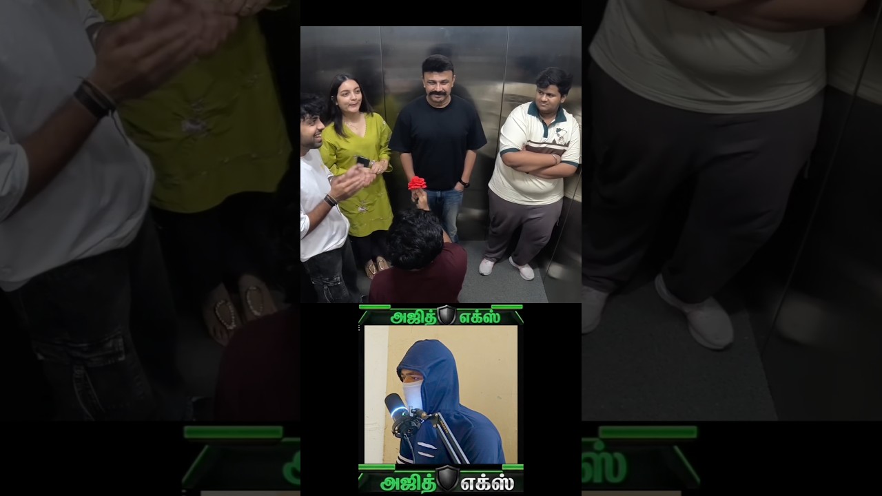 Confusing Love Proposal Prank! 😂 | Lift prank | funny video | Ajith X | #shorts #fyp #prank