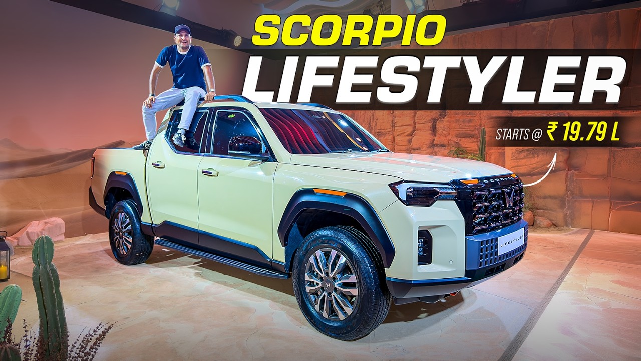 Mahindra Scorpio Lifestyler Pickup Walkaround | Gagan Choudhary